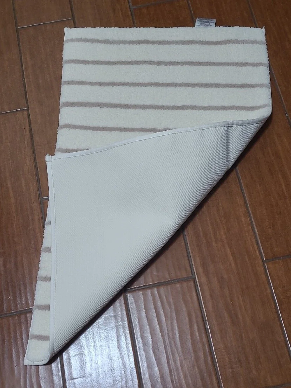 Brooks Brothers Striped Bath Rug